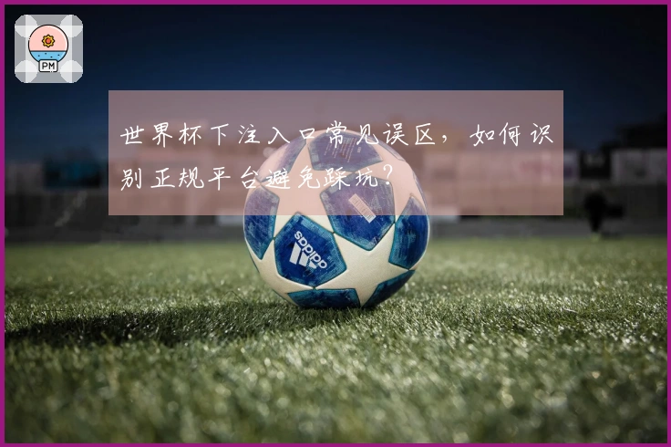 世界杯下注入口常见误区，如何识别正规平台避免踩坑？