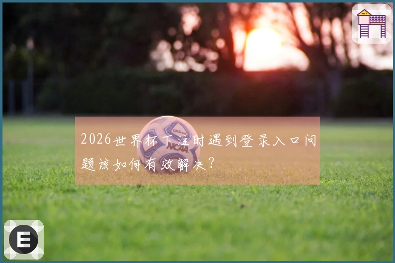 2026世界杯下注时遇到登录入口问题该如何有效解决？